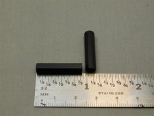 60 Black Anodized Aluminum Standoffs 4-40 Fully Threaded .187 Hex x .9" Long