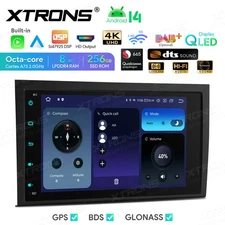 QLED 8" Android 14 Car Stereo 8Core 8+256G GPS Radio DTS DSP For Audi A4 CarPlay