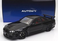 AUTOart 1/18 Nissan Skyline GT-R (R34) Z-Tune 2002 Black 77463