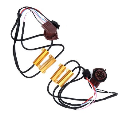 2x 3157A LED Decoder 50W Load Resistor Flash Error Free Canceller For Car He SET