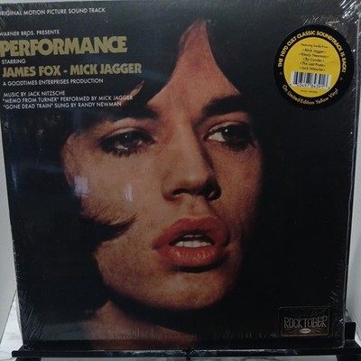 Performance Soundtrack LP (2021) NEW Yellow Vinyl Shrink Wrap Mick Jagger