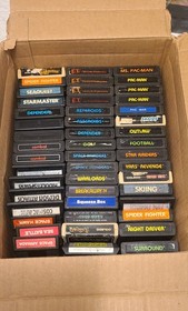 Atari 2600 System Bundle With Console 66 Games Joystick And Everything In Photos