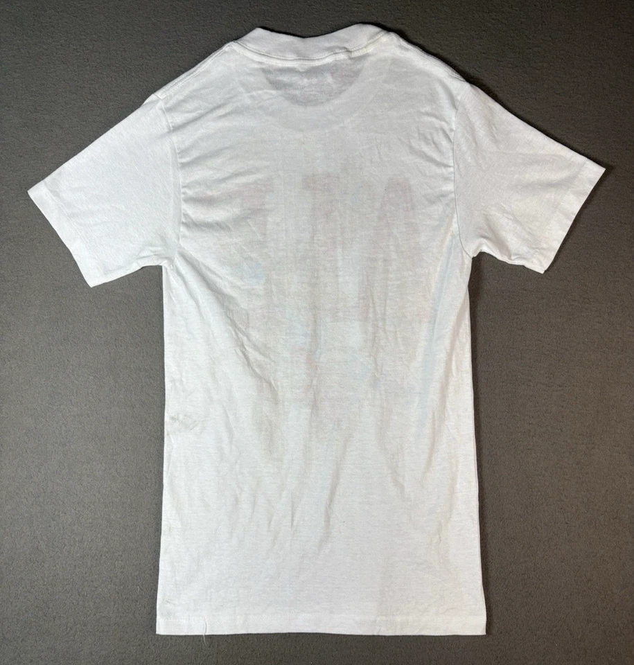 Vintage ALF Rocks T Shirt Single Stitch 80s Retro TV Music Fits Size XS - Image 2 of 4