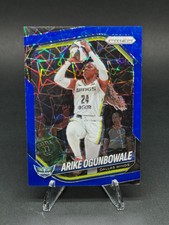 2024 Panini Prizm WNBA BLUE VELOCITY #28 Arike Ogunbowale Dallas Wings