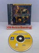Asteroids (PlayStation, PS1) Complete CIB w/Manual VGC