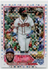 2023 Topps Chrome #79 Michael Harris II Prism Refractors