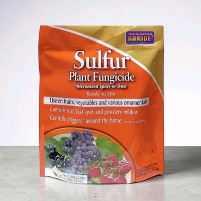 Bonide Sulfur Organic Concentrated Dust Fungicide 4 lb
