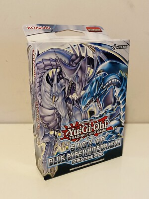 yu-gi-oh saga of blue-eyes white dragon structure deck trading card game  sealed | eBay