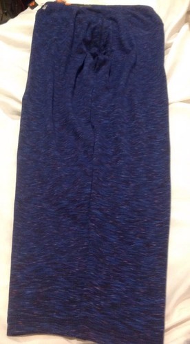 RBX WOMEN SIZE S/P Full Length Leggings Blue W/ Speckles NWT - Picture 5 of 7