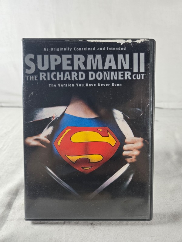 Superman II: The Richard Donner Cut (2006) Action & Adventure Movie DVD Disc