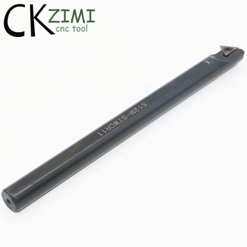 60° S12M STWCR11 12mm×150mm CNC Internal Turning Tool Holder + 1Pcs TCMT110204 - Picture 4 of 8