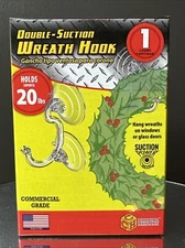 Double Suction 20 Lb Wreath Hook