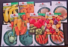 Burpee Garden Vegetable Seed Packets 2024 