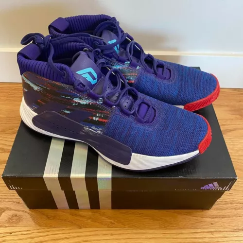 Adidas Dame 5 Damian Lilard Basketball Shoes Barely Worn Vintage Size Mens 10