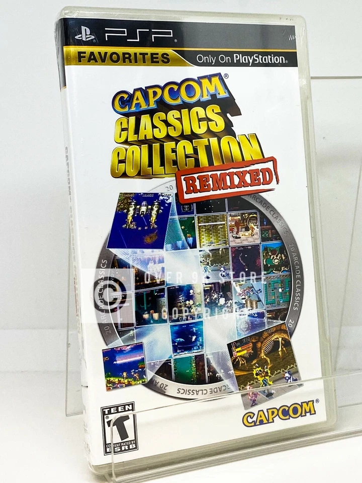 Capcom Classics Collection Remixed - PSP - Brand New | Factory Sealed - Image 3 of 4