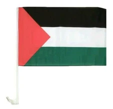 12x18 Palestine Car Flag Boat Flag (Super Polyester) 100D