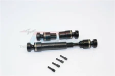 For Traxxas Mini E-Revo-STEEL MAIN SHAFTS - 1PR SET - BLACK