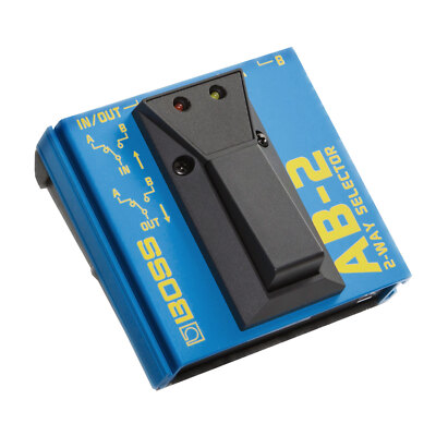 Boss AB-2 A/B-Schalter 2-Wege Fußschalter Umschalter Switch