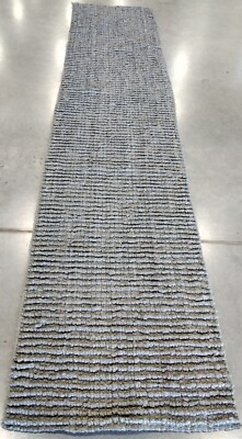 LIGHT GREY 2'-6'' x 12'-0'' Broken Thread Rug, Reduced Price 1172759577 NF447G-212