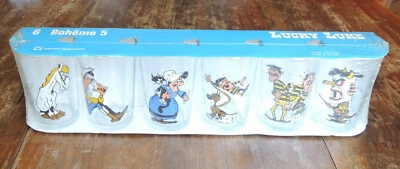 Série de verres lucky Luke 1984 neuve sous blister - Bild 1 von 3