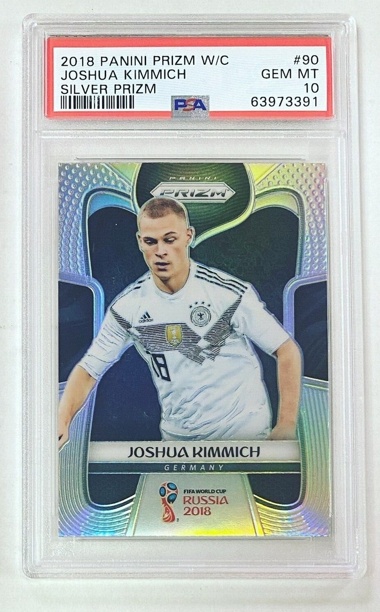 2018 Panini Prizm World Cup Joshua Kimmich Silver PSA 10 Germany