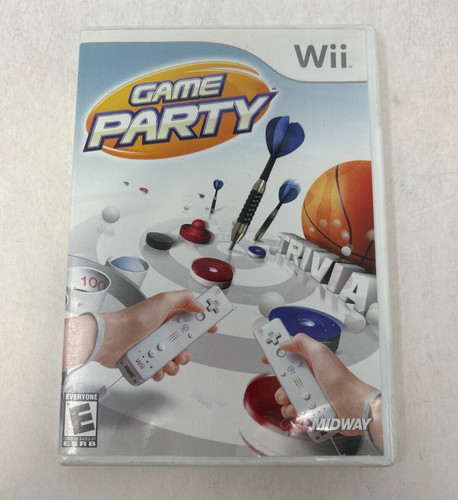 Case and Manual Only NO GAME Game Party Nintendo Wii Authentic