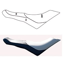 Custom seat cover for Sea-Doo 2014-2020 Spark/Trixx- 2 person - Picture 1 of 2