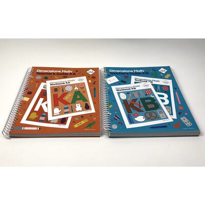 Dimensions Math Teacher's Guide Only KA & KB Spiral Bound by Singapore Math Inc