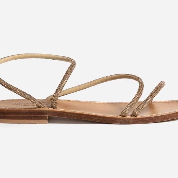 New with Box Johnny Was' Crystal Wrap' Sandals Size EU 38 US 8
