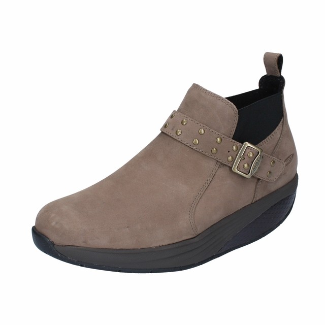 Zapatos de mujer MBT 37 UE botines beis Nobuck performance Bz907-37 |  Compra online en eBay