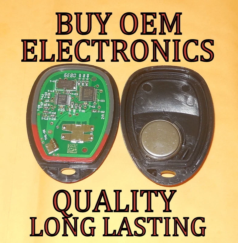 NUEVO TRANSMISOR MANDO A DISTANCIA SIN LLAVE GM CHEVY SATURN PONTIAC TORRENT VUE OUTLOOK Foto 2 de 2