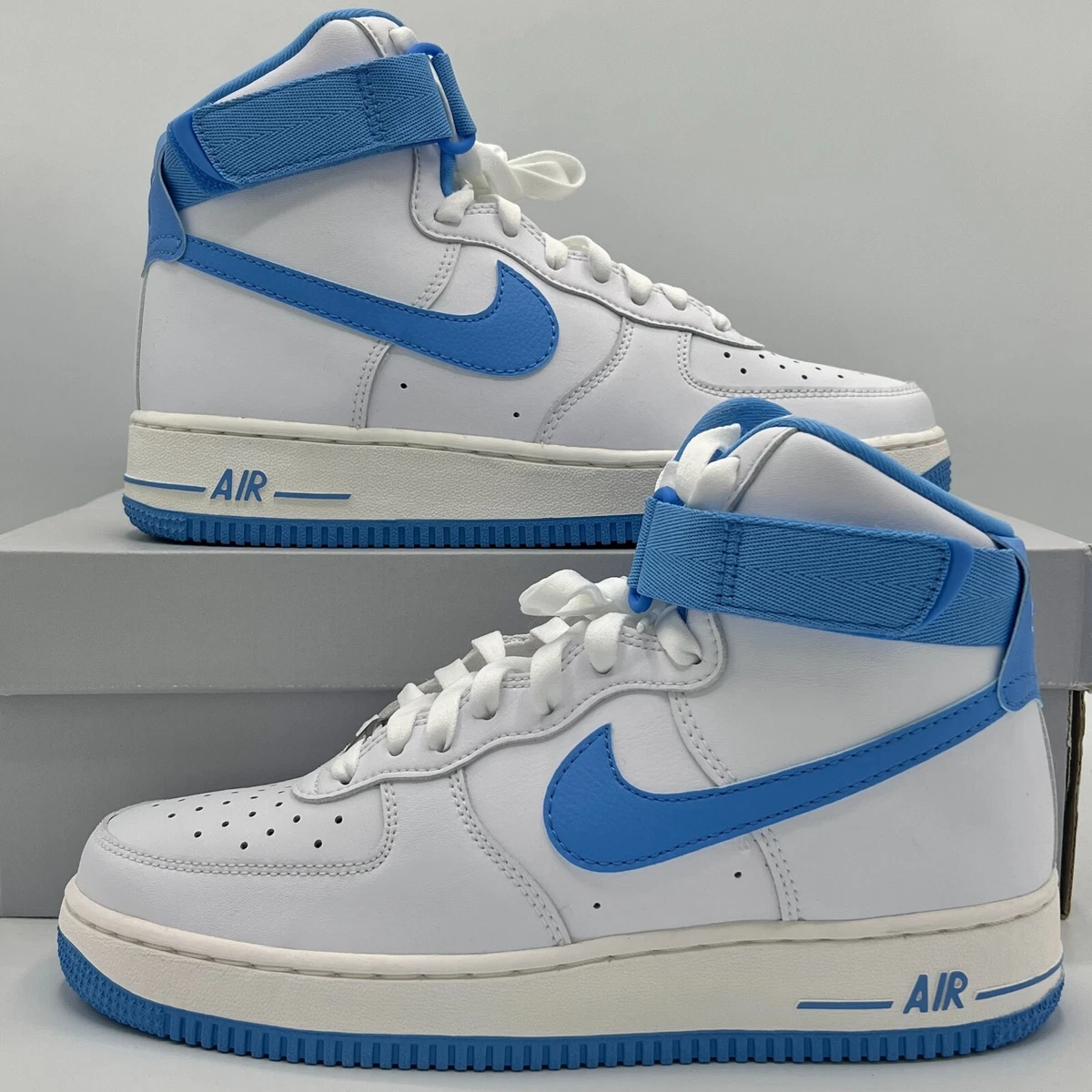 Nike Air Force 1 High OG QS University Blue UNC DX3805-100 Women&