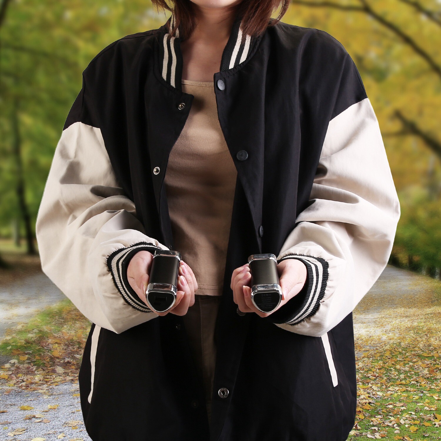 2PACK Magnetic Hand Warmer 10000mah Rechargeable Power Bank Portable Heater