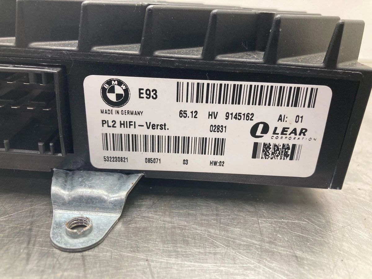 2011 BMW 328I SERIES CONVERTIBLE STEREO AMP AUDIO AMPLIFIER  