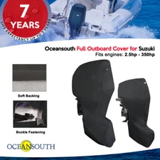 Oceansouth Outboard Motor Engine Full Cover / Protect Cover for Suzuki 