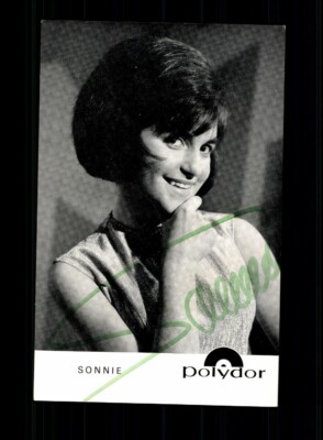 Sonnie Autogrammkarte Original Signiert # BC 199126