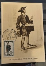 Carte Premier Jour FDC Journée Du Timbre 1961 Oblitéré Alger N° 1285