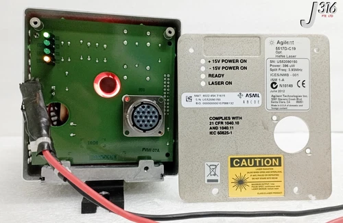 28935 AGILENT LASER HEAD, POWER: 396uW, 3.93MHZ, ASML 4022.454.71615 5517D-C19