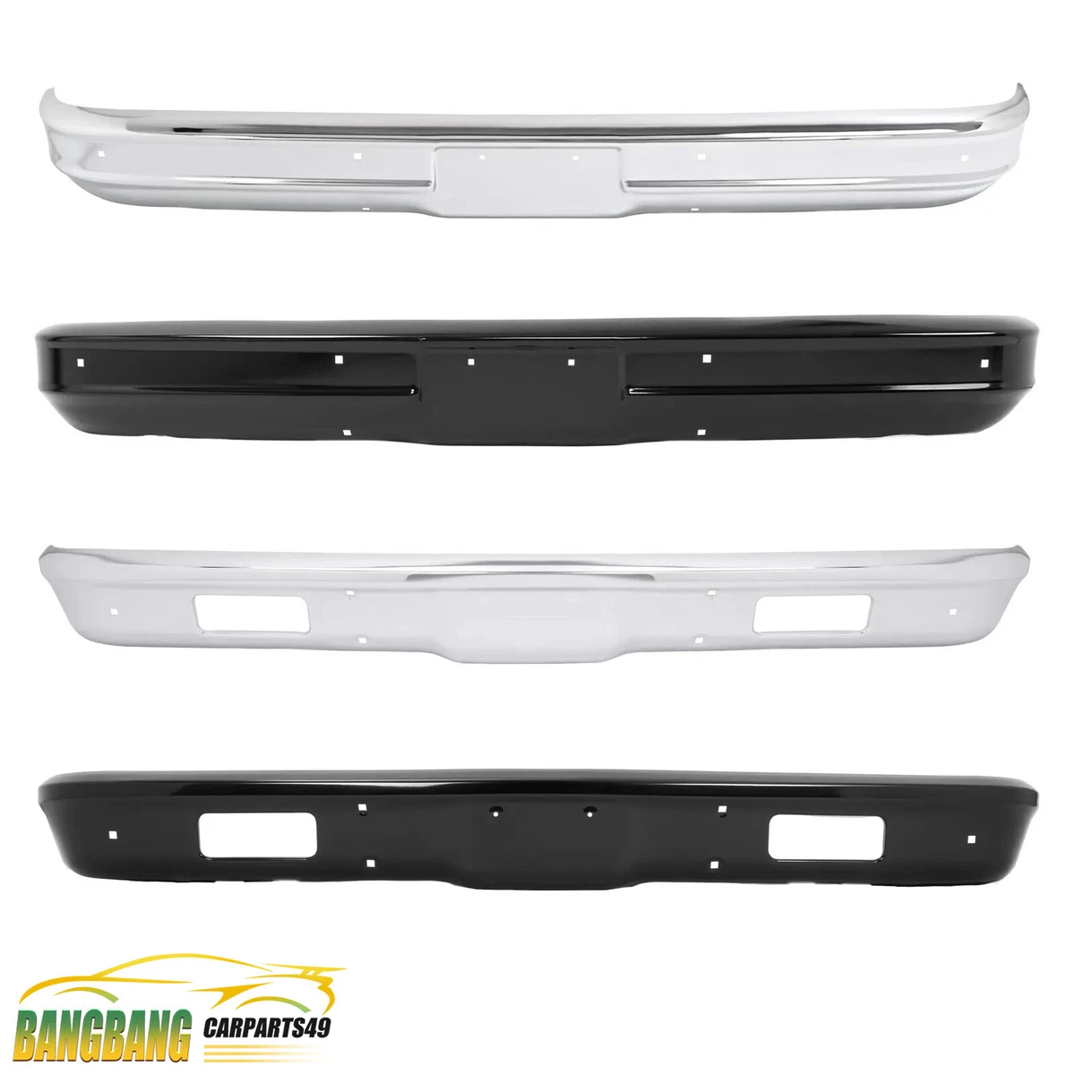 1971-1972 Front Bumper Face Bar For Chevrolet Blazer GMC C15 C10 K2500 OEM
