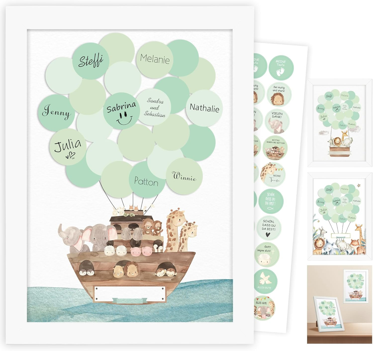 Gästebuch Babyparty, Taufgeschenke Für Mädchen Junge, Für Baby Shower Deko Girl