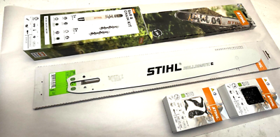 #ad #ad New STIHL 20quot; Light 04 Bar amp; 2 Chain Kit No. 6 .325 .063 81 MS 261 271 3 in 1 $184.95