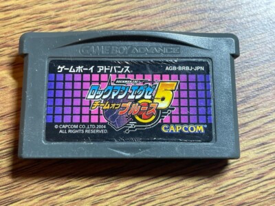 NINTENDO GAME BOY ADVANCE GBA JAPAN Rockman Exe 5 Team of Blues Megaman