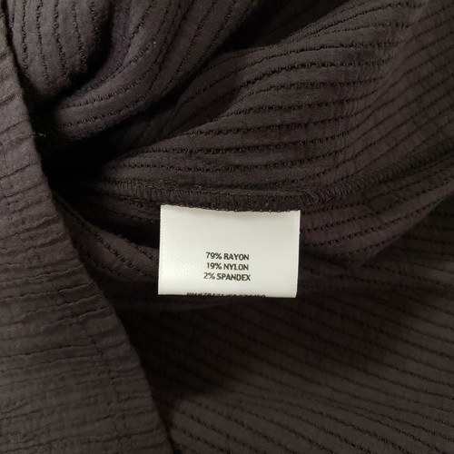 Eileen Fisher Women Textured Full Zip Jacket Size L Petite Brown Stretch Ethical - Picture 4 of 9