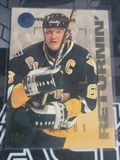 MARIO LEMIEUX 1995 Skybox EMotion Returnin #138.  PENS