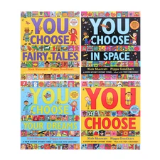 You Choose Series 4 Books Children's Set By Pippa Goodhart - Age 2-6- Paperback