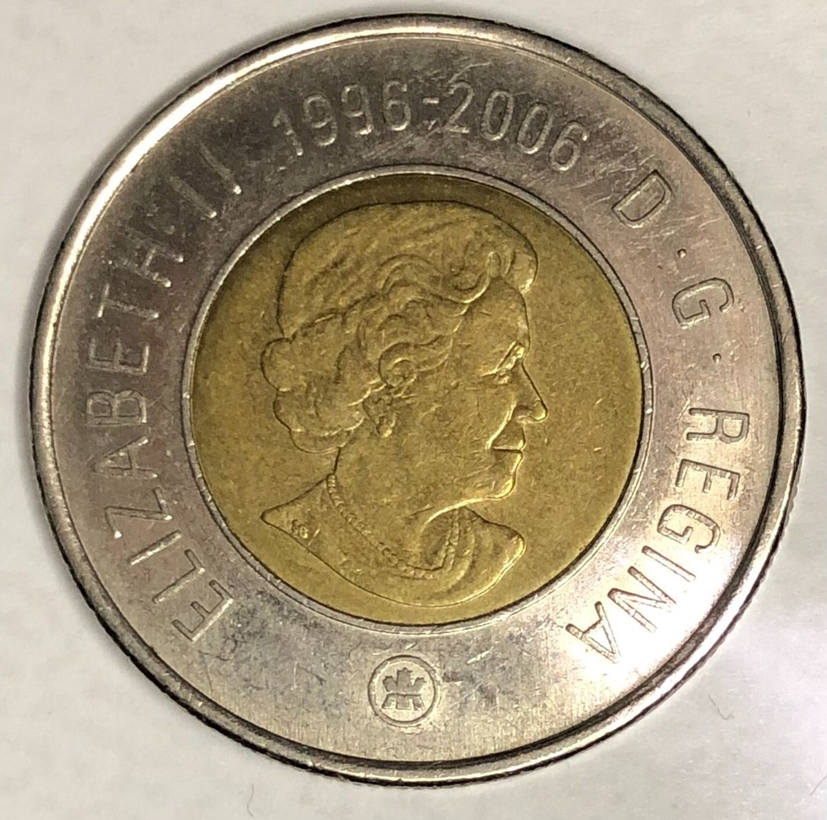 道楽dowlu ck chin×2 最初期1996年製 🇨🇦1996 German Planchet $2.00 | eBay