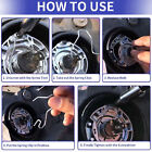 <!--F#f_0-->9pcs Bulb Retaining Spring Clips Stainless Steel Headlight Dip Dipped Beam Bulb<!--F/-->