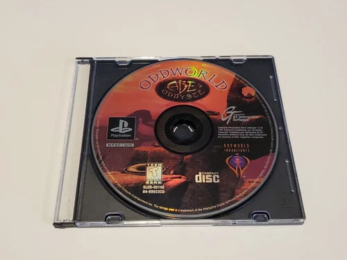 Oddworld: Abe's Oddysee (Sony PlayStation 1 PS1, 1997) Works Great! FREE SHIPPIN