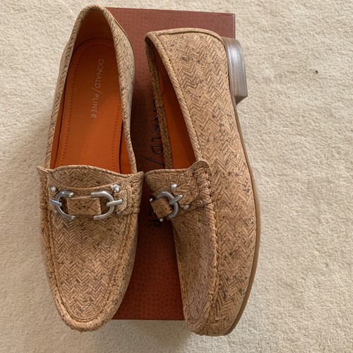 NEW Donald Pliner Suzy Cork Loafers 8.5N | eBay