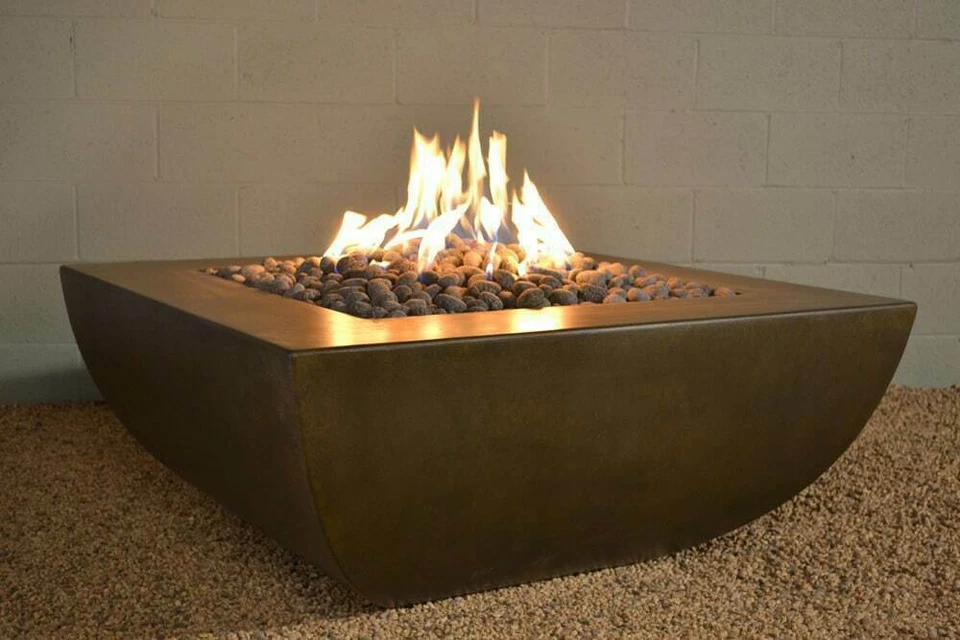 Vidrio de fuego exótico - roca de lava negra caída - cubo de 12 libras - NUEVO Foto 2 de 4